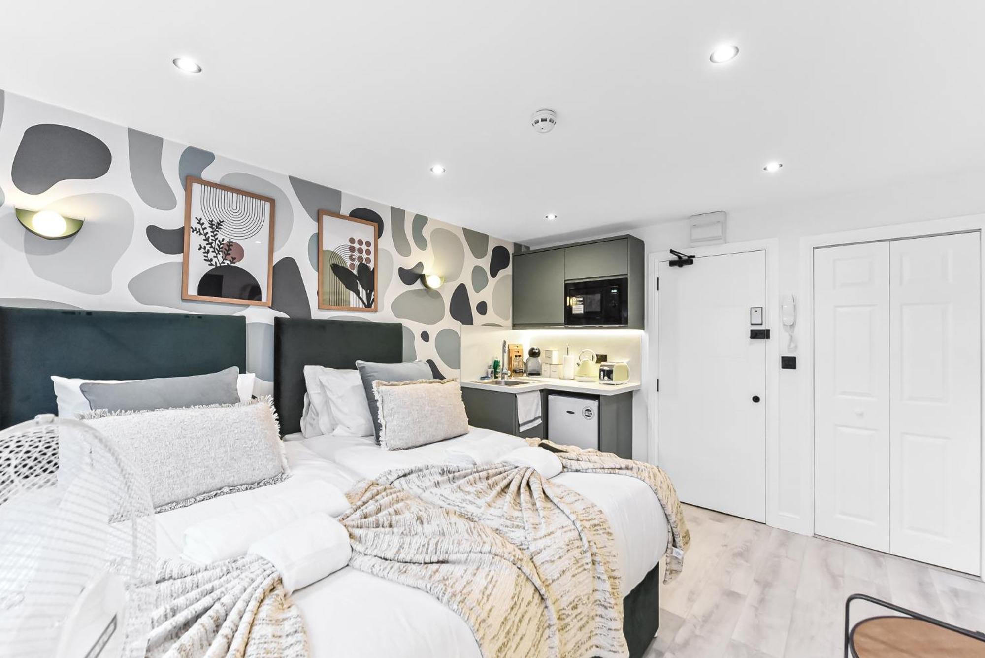 Chic & Trendy Designer Studio With Full Kitchen Londýn Exteriér fotografie